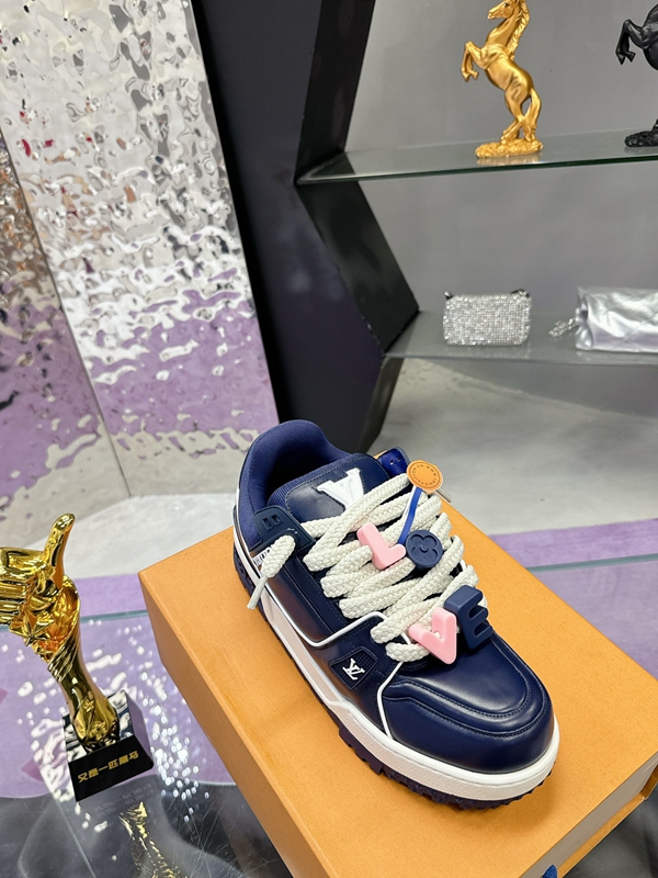 ルイヴィトン靴素材ディテール